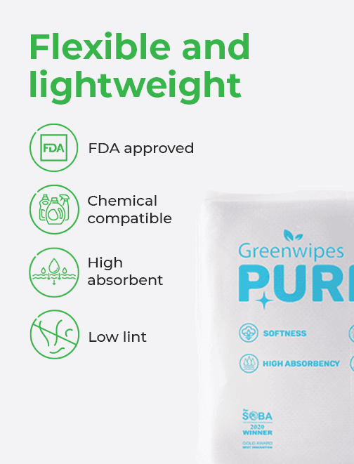 Greenwipes® GW-5200 Water Wipes - Image 4