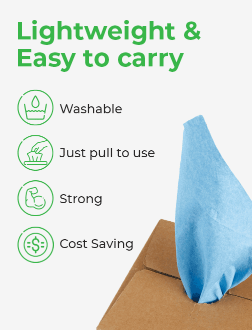 Greenwipes® GW-1108-M Rags for Cleaning - Image 4