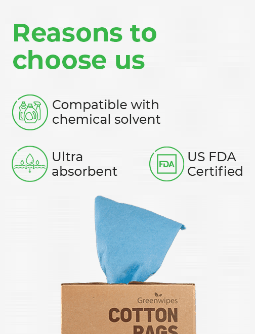 Greenwipes® GW-1108-M Rags for Cleaning - Image 5